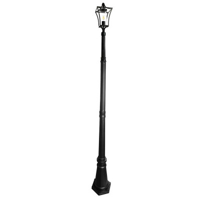 Светильник PL737 60Вт E27 230В садово-парковый черн. FERON 51273