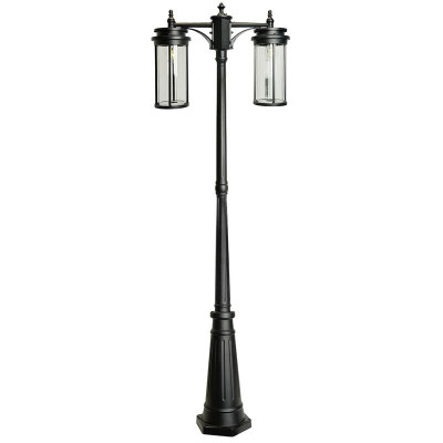 Светильник PL788 2х40Вт E27 220-240В садово-парковый столб черн. FERON 51841