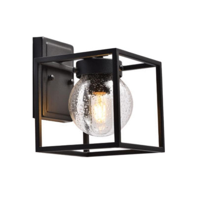 Светильник PL701 60Вт E27 230В садово-парковый с клеммой в комплекте черн. FERON 48383