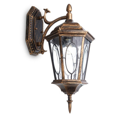 Светильник PL161 60Вт E27 230В садово-парковый черн. зол. FERON 11328