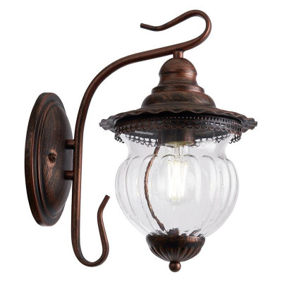 Светильник PL591 60Вт IP44 230В садово-парковый коричн. FERON 41171