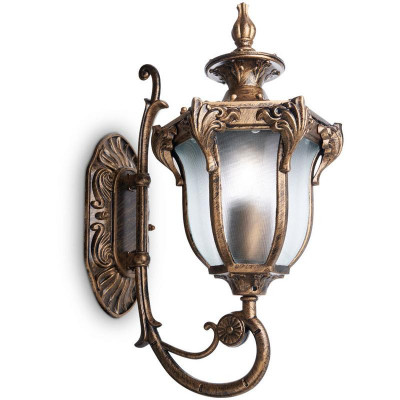 Светильник PL4041 60Вт E27 IP44 230В садово-парковый черн. зол. FERON 11421