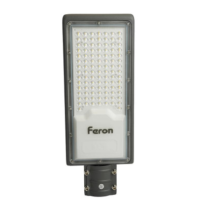 Светильник светодиодный SP3033 100Вт 6400К IP65 AC 230В/50Гц уличный сер. FERON 32578