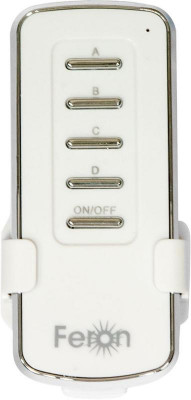 Выключатель дистанционный TM74 230В 1000Вт 4-х канальный 30м с пультом управления FERON 23263