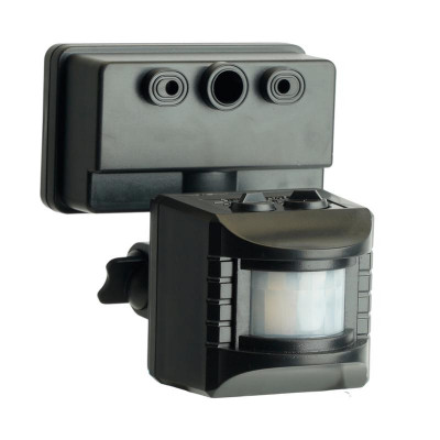 Датчик движения и освещенности SEN15/LX02 1200Вт 10м 120град. черн. FERON 51517