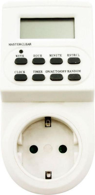 Розетка с таймером (недельная) 3500Вт/16А 230В TM22 FERON 23205