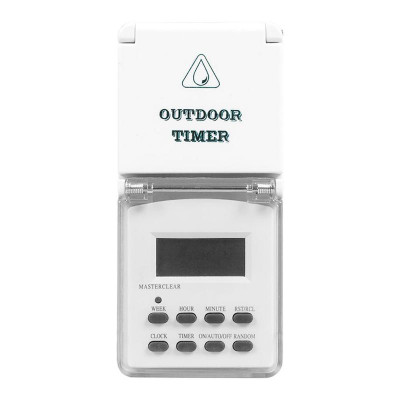 Розетка с таймером (недельная) в защитном корпусе IP 44 3500Вт/16А 230В TM23 FERON 23206