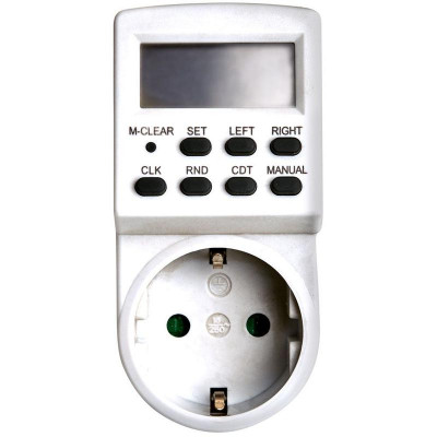 Розетка с таймером (недельная) 3600Вт/16А 230В TM24 FERON 23257