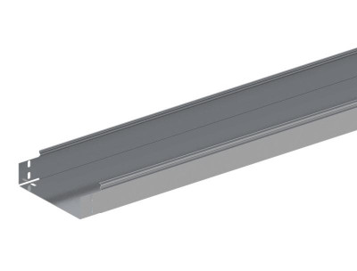 Лоток прямой замковый неперфорир. 200х80 L3000 сталь 0.55мм ЛМс-ПЗНМ цУТ2.5 монтаж без соединителей СОЭМИ Н0122162504