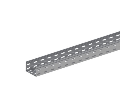 Лоток прямой замковый перфорир. 100х50 L3000 сталь 0.55мм ЛМс-ПЗ цУТ2.5 СОЭМИ Н0122132302