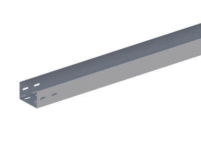 Лоток прямой неперфорир. 100х80 L2000 сталь 0.55мм ЛМс-ПН цУТ2.5 СОЭМИ Н0122121502