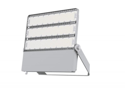 Прожектор светодиодный СДО FL 22 C 600W N2 850 GR 589х60х570мм 600Вт 5000К IP66 уличный сер. Русский Свет 30082225200