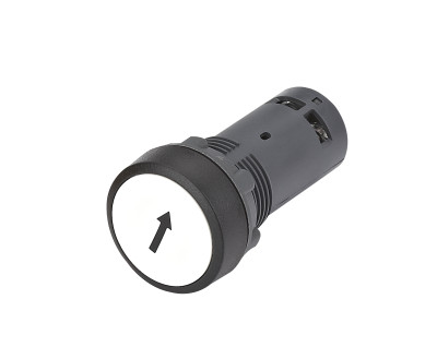 Кнопка моноблочная SB7 22мм с возвратом с маркировкой 