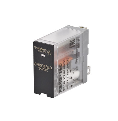 Реле 12А 1перекл. 24В DC LED SE RSXG13BD
