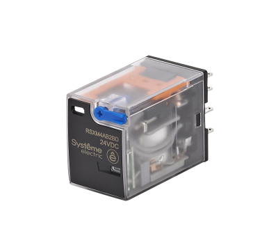 Реле 6А 4перекл. 24В DC тест кнопка LED SE RSXM4AB2BD