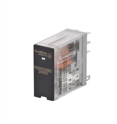 Реле 8А 2перекл. 24В DC LED SE RSXG23BD