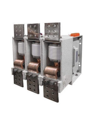 Контактор вакуумный КВТ-1 14-10/2500-3 У3 трехполюсный 2500А 220В AC/DC 4з+3р нереверсивный без реле IP00 Электротехник ET336978