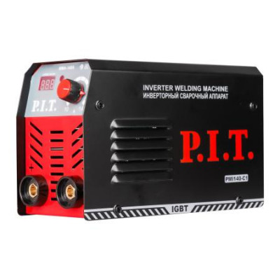 Аппарат сварочный IGBT 4.0кВт 140А ПВ-60 ММА 1.6-3.2мм 190-250В ремень P.I.T. PMI140-C1