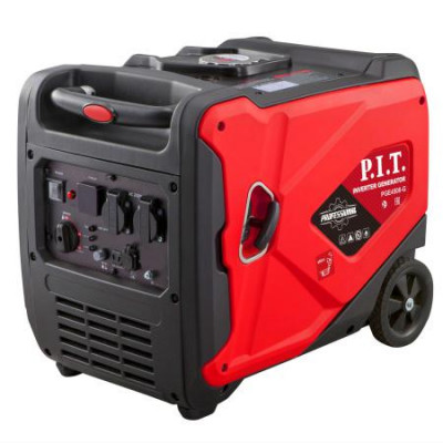 Генератор бензиновый инверторный 4.5/4.2кВт 236куб.см 4 такт 2х220В 12В 18.3А P.I.T. PGE4500-G