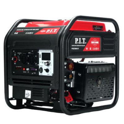 Генератор бензиновый сварочный 5.5/5.0кВт 236куб.см 4 такт 2х220В сварка ММА P.I.T. PGE5500-G1