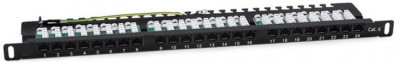 Панель коммутационная UTP кат.6 24p 19дюйм 0.5U SUPRLAN 10-0411