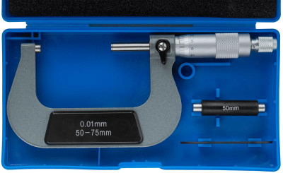 Микрометр наружный 50-75мм/0.01мм FIT 19911