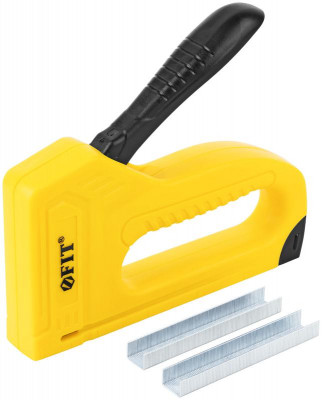 Степлер для узких скоб тип 53 4-10мм корпус ABS пластик. FIT 32105