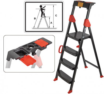 Лестница-стремянка стальная 