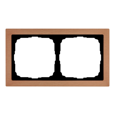 Рамка 2-м ArtGallery Pure метал. медь SE GAL312502