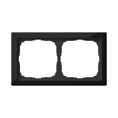 Рамка 2-м ArtGallery Pure органич. стекло черн. SE GAL321002