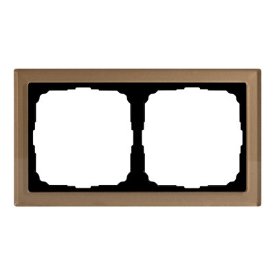 Рамка 2-м ArtGallery Pure органич. стекло шампань SE GAL320502