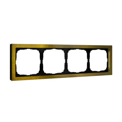 Рамка 4-м ArtGallery Pure метал. зол. SE GAL312404