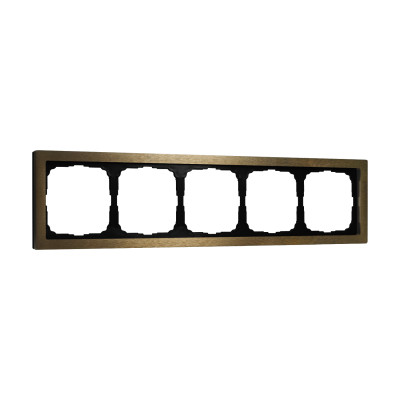 Рамка 5-м ArtGallery Pure метал. латунь SE GAL312205