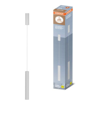 Светильник светодиодный TUBE SURFSP DLTB 12Вт 3000К тепл. бел. 800лм подвесной бел. OSRAM 4607194233090