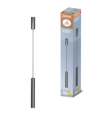 Светильник светодиодный TUBE SURFSP DLTB 12Вт 3000К тепл. бел. 800лм подвесной сер. OSRAM 4607194233106
