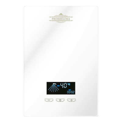 Водонагреватель электрический проточный VITA 8.5кВт 35-55град.C 220-240В 50/60Гц бел. PRIMOCLIMA PC VITA 8.5 (W)