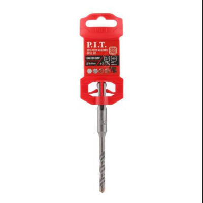 Бур по бетону SDS-Plus 4Power 6х110мм 4 режущие кромки 4-х заходная спираль P.I.T. AMAS01-0611P