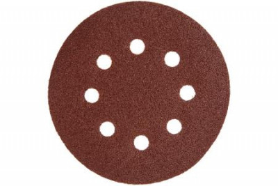 Круг шлифовальный 125мм P600 8 отверст. на липучке (уп.10шт) P.I.T. APLS06-0600E
