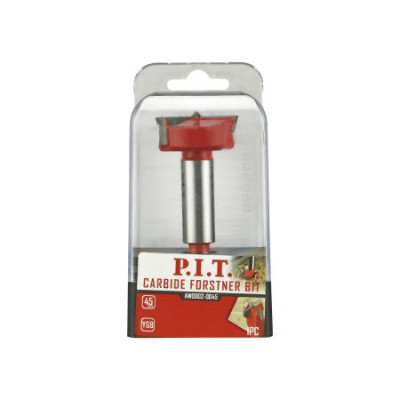 Сверло Форстнера 45х88мм круглый хвостовик центр. шип карбидные вставки P.I.T. AWOD02-0045