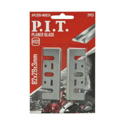 Нож для рубанка 82х29х3.0мм HSS (уп.2шт) P.I.T. APLS09-M082A