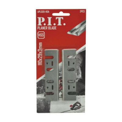 Нож для рубанка 110х29х3.0мм HSS (уп.2шт) P.I.T. APLS09-110A