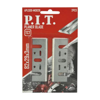 Нож для рубанка 82х29х3.0мм TCT (уп.2шт) P.I.T. APLS09-M082B