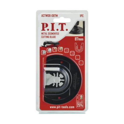 Насадка пильная сегментная для реноваторов (МФИ) по металлу 88мм P.I.T. ACTW08-087M