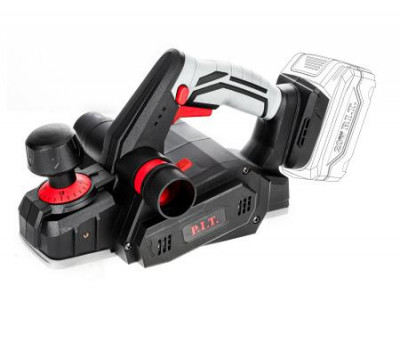 Рубанок аккумуляторный бесщеточный SOLO 20В 16000об/мин 2 ножа 82мм глуб. 0-2мм P.I.T. PEP20H-82A