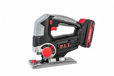 Лобзик аккумуляторный 20В 80мм 0-2400об/мин БЗП маятник 2АКБ 2А.ч заряд. устр. (кейс) P.I.T. PST20H-80A/2