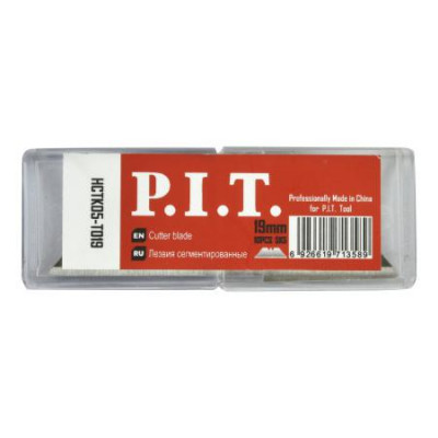 Лезвия трапециевидные 19х61мм (уп.10шт) P.I.T. HCTK05-T019
