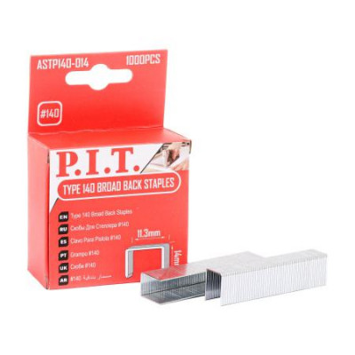 Скоба для степлеров 14мм тип 140 (уп.1000шт) P.I.T. ASTP140-014