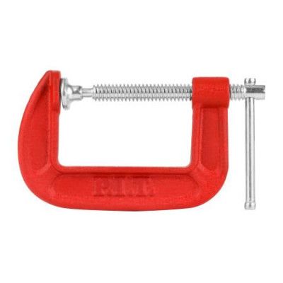 Струбцина винтовая CONTROL тип G 75х50мм 4000Н 0.4кг сталь/чугун P.I.T. HCLG01-0075