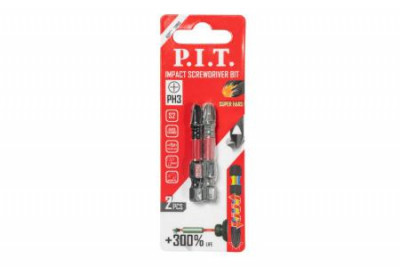 Бита ударная магнитная PH3х50мм IMPACT торсионная зона (уп.2шт) P.I.T. ASDR01-50PH3