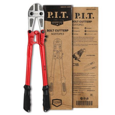 Болторез ADVANCE L460 d прутка 6мм мягкие рукоятки 1.44кг P.I.T. HBOC01-0450
